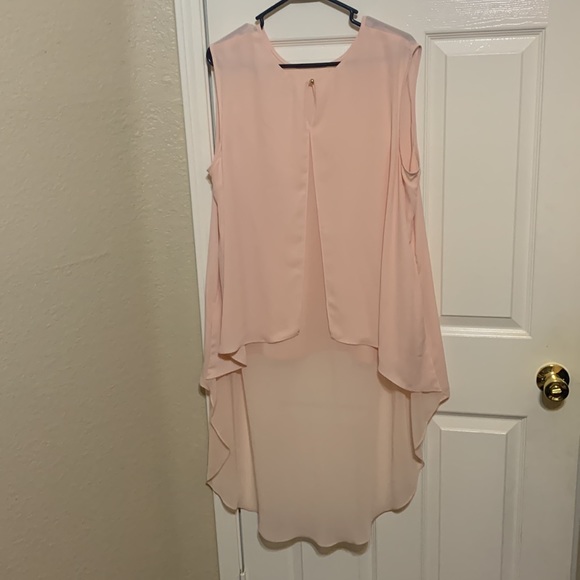 Pink mermaid tank blouse - Picture 2 of 6